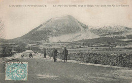 FRANCE - Le Puy De Dôme Sous La Neige - Vue Prise Des Quatre-routes - Carte Postale Ancienne - Other & Unclassified