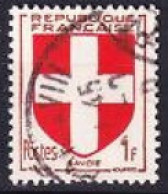 1949. France. Coat Of Arms - Savoie. Used. Mi. Nr. 848 - Gebraucht
