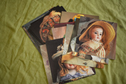 Lot Postcards 22x Antique Dolls Doll Collection Poupees - 5 - 99 Cartoline