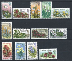 Falkland N°191/203** (MNH) 1971 - Fleurs Divers - Falklandeilanden