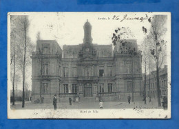 CPA - 59 - Anzin - Hôtel De Ville - Animée - Circulée En 1905 - Anzin