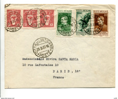 Stampa Cattolica Cent. 25 Su Busta Per Parigi - Unused Stamps