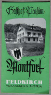 Feldkirch (Voralberg, Autriche), Gasthof Pension Montfort - Oostenrijk