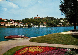 95 - Herblay - Les Bords De Seine - Fleurs - CPM - Voir Scans Recto-Verso - Herblay