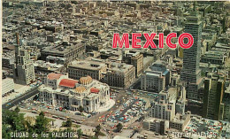 Mexique - Mexico - Vista Aereo Del Centro De La Ciudad De Mexico - Air View Of Center Of Mexico City - Vue Générale Aéri - Mexico