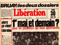 Libération : N°2 Lundi 30 Avril 1973 - 1950 - Heute