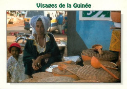 GUINEE  Vendeuse De Lait Cailléà BOWAL TAMAGALY  7    (scan Recto-verso)MA2008Ter - Französisch-Guinea