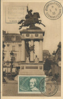 FRANCE CARTE 35F JOURNEE DU TIMBRE CLERMONT FERRAND ( PUY DE DOME ) DE 1939 LETTRE COVER - 1930-1939