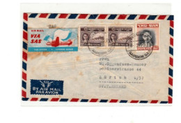 Thailand / S.A.S. Airmail / Rama 9 Switzerland - Tailandia