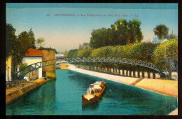 MONTARGIS  La Passerelle Des écluses édition L.L Carte Rare - Montargis