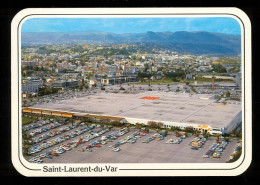 SAINT LAURENT DU VAR  Le Centre Commercial Cap3000 En 1985 édition La Cigogne Photo G.Chassagne Carte Rare - Saint-Laurent-du-Var