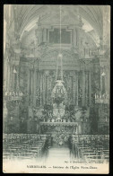 VERDELAIS Intérieur De L'église édition Langon Carte Rare - Verdelais