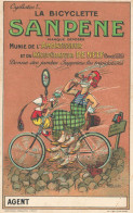 La Bicyclette SANPENE * CPA Publicitaire Illustrateur MICH Mich * Cycles Cycle Vélo Barbier Rasoir Barber - Advertising