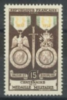 FRANCE. - 1952 - CENTENARY OF THE MILITARY MEDALS STAMP, # 927, UMM (**). - Neufs