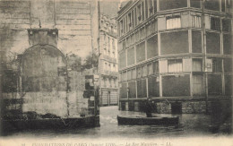 Paris * 4ème * Rue Massillon * Inondations De Paris Janvier 1910 * Crue Catastrophe - Paris (04)