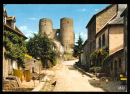 CROCQ Vestiges Du Chateau Fort Du XII édition Théojac Carte Rare - Crocq