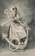 FOLKLORE - Costumes - Sablaise - Carte Postale Ancienne - Kostums