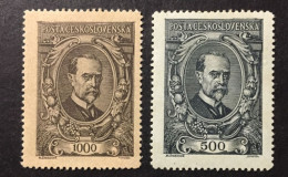 1920  Czechoslovakia - Tomas Garrigue Masaryk - President  - Unused ( Mint Hinged ) - Ungebraucht