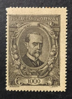 1920  Czechoslovakia - Tomas Garrigue Masaryk - President  - Unused ( Mint Hinged ) - Nuovi