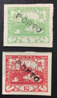 1918 /25  Czechoslovakia - Prague Castle - Overprint PORTO - Unused ( Mint Hinged ) - Nuovi