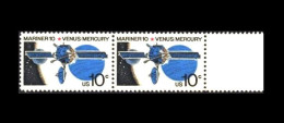 USA: 'Spaceflight Of The Mercury-10 Space Probe – Mercury & Venus, 1975', Mi. 1170; Yv. 1050; Sc. 1557 ** - Neufs