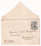 1910 Indochine Stationery To France - Briefe U. Dokumente
