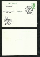 Entier Postal 2484-CP1 Illustré "La  Touche   " Expo Rugby MJC Balichon Bayonne 09 Et 10/04/1988 + Cachet TB  Soldé ! ! - Rugby