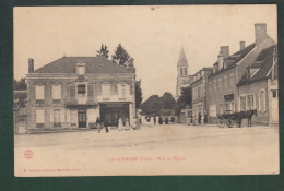 CP - 18 - La Guerche - Rue De L'Eglise - La Guerche Sur L'Aubois