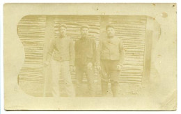CPA 9 X 14 Isère  TULLINS  Guerre De 1914-1918  Trois Soldats De Tullins - Tullins
