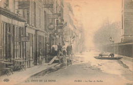 Paris * 5ème * La Rue De Buffon * Hôtel Coiffeur * Inondations De Paris Janvier 1910 * Crue Catastrophe - District 05