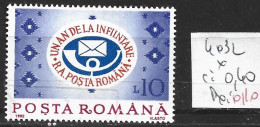 ROUMANIE 4032 * Côte 0.40 € - Nuovi