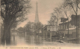 Paris * 16ème * L'avenue De Versailles * Inondations De Paris Janvier 1910 * Crue Catastrophe - Arrondissement: 16