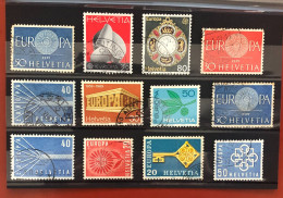 Switzerland - (Lot 3) EUROPA - Used Stamps