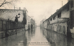 Paris * 16ème * Rue Félicien David * Quartier Auteuil * Inondations De Paris Janvier 1910 * Crue Catastrophe - Arrondissement: 16