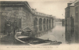 Paris * 16ème * Station Métro Métropolitain , Quartier Passy * Inondations De Paris Janvier 1910 * Crue Catastrophe - Paris (16)