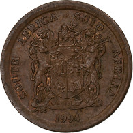 Afrique Du Sud, 5 Cents, 1994 - Südafrika