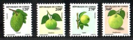 Congo Peoples Republic 2005 Fruits 4V MNH - Neufs