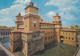 CARTOLINA  C5 FERRARA,EMILIA ROMAGNA-CASTELLO ESTENSE-MEMORIA,CULTURA,RELIGIONE,IMPERO,BELLA ITALIA,VIAGGIATA 1978 - Ferrara