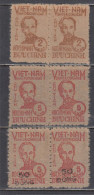 Vietnam Nord 1948/55 - Ho Chi Minh, YT 60/62, 2x, MNH** - Vietnam