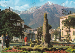 CARTOLINA  C5 MERANO,TRENTINO ALTO ADIGE-PASSEGIATA-STORIA,MEMORIA,CULTURA,RELIGIONE,BELLA ITALIA,VIAGGIATA 1964 - Merano