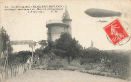 Argenteuil * Le Dirigeable Ballon Zeppelin CLEMENT BAYARD évoluant Au Dessus Du Moulin D'orgemont - Argenteuil