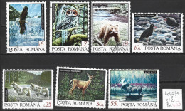 ROUMANIE 4033 à 39 Oblitérés Côte 2 € - Used Stamps