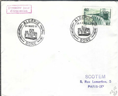 ALGERIE 1957: FDC - FDC