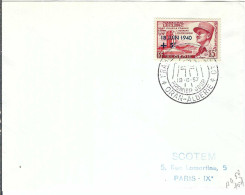 ALGERIE 1957: FDC - FDC