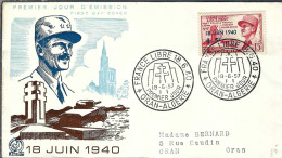 ALGERIE 1957: FDC - FDC