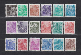 DDR  1953 Mich.Nr.405/22 ** Geprüft Schönherr BPP - Unused Stamps