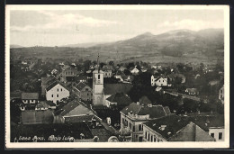 AK Banja Luka, Blick Auf Ort Und Kirche  - Bosnien-Herzegowina