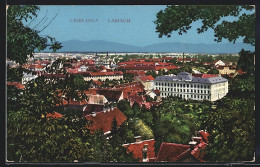 AK Laibach, Panoramablick über Die Dächer Der Stadt  - Slovénie