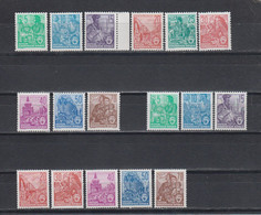 DDR  1957 Mich.Nr. 577/85 A/B **geprüft Schönherr - Unused Stamps