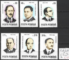 ROUMANIE 4104 à 109 * Côte 4.50 € - Unused Stamps